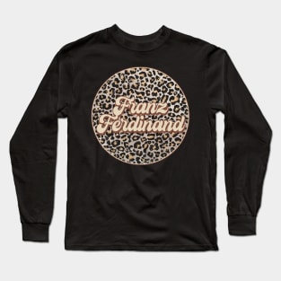 Classic Music Franz Personalized Name Circle Birthday Long Sleeve T-Shirt